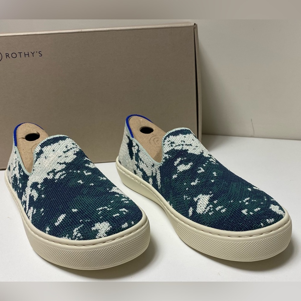 Rothy’s Slip On Sneaker Shibori New in box